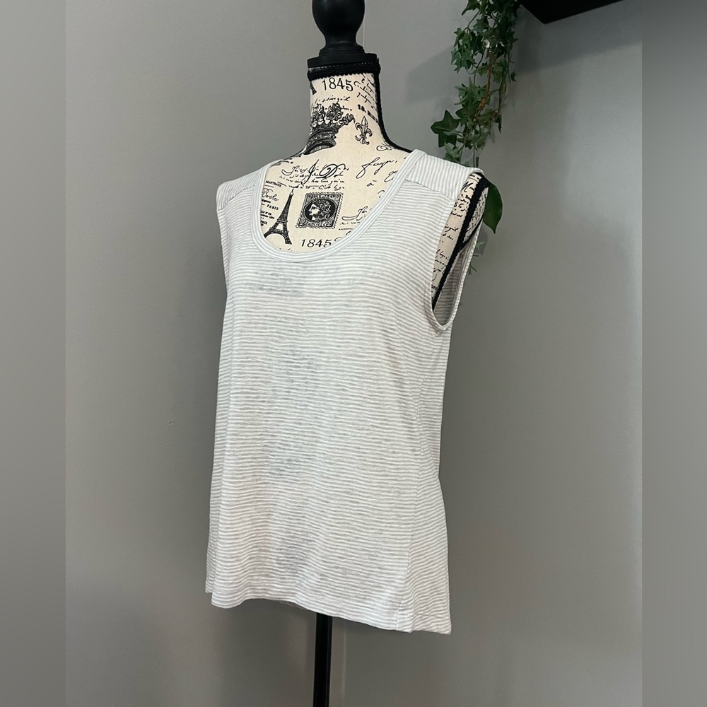 Athleta Striped Athletic Tank Top - Picture 2 of 8